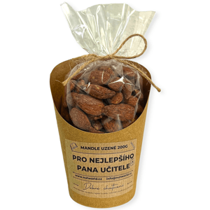 Mandle "Uzené" v celofánku a kelímku 180g PRO PANA UČITELE