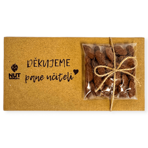 Dárková kazetka Mandle uzené 50g - PRO PANA UČITELE