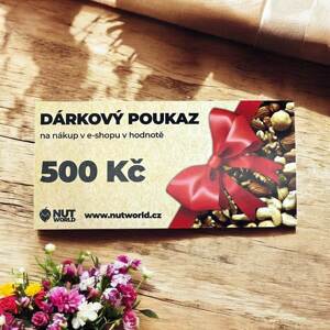 Dárkový poukaz Hodnota: 500 Kč