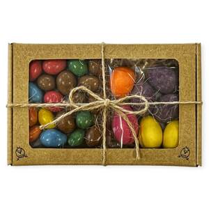Dárková krabička VELIKONOČNÍ 2x50g průhledná