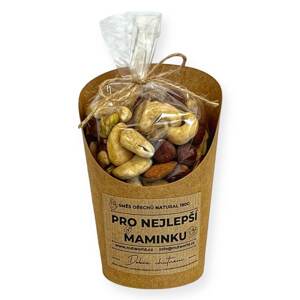 Směs ořechů v celofánku a kelímku 180g PRO MAMINKU