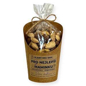 Slaný párty mix v celofánku a kelímku 180g PRO MAMINKU