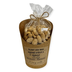 Slaný mix exclusive v celofánku a kelímku 180g K SVÁTKU