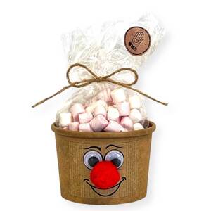 Klaun Eko kelímek a celofánek - Mini Marshmellow - 50g