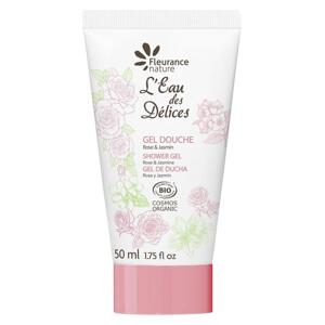 Fleurance Nature Sprchový gel lEau des Délices Rose Jasmin 50 ml