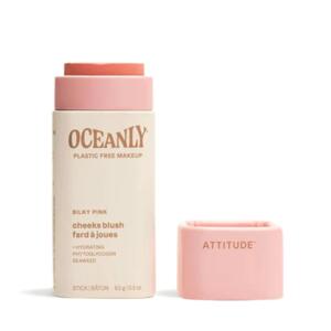 Attitude Tuhá krémová tvářenka Oceanly - Silky Pink 8,5 g