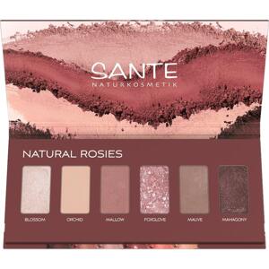 SANTE Paletka oční stíny Rosy Shades 6 x 1g