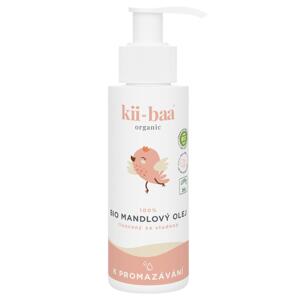 kii-baa® organic 100% Mandlový Bio Olej 100ml 0+ K promazávání 100 ml