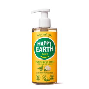 Happy Earth Tekuté mýdlo Jasmín & Kafr 300 ml