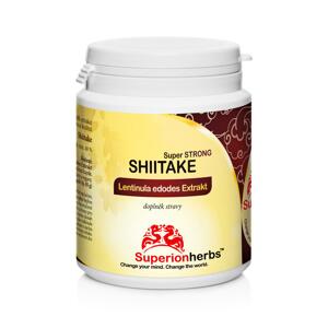 Superionherbs Shiitake, kapsle 90 ks, 45 g