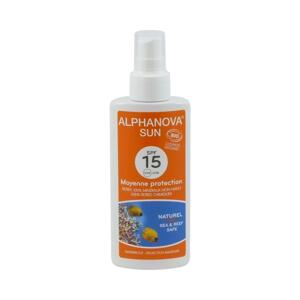 Alphanova SUN Opalovací krém ve spreji SPF 15 125 g