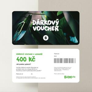 BiOOO Dárkový voucher 400 Kč 1 ks