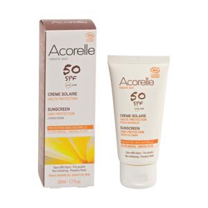 Acorelle Opalovací krém na obličej SPF 50 50 ml