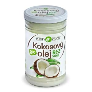 Purity Vision Bio Kokosový olej bez vůně ve skle 900 ml