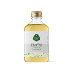 Eliah Sahil Organic Tělový a vlasový olej Moringa 100 ml