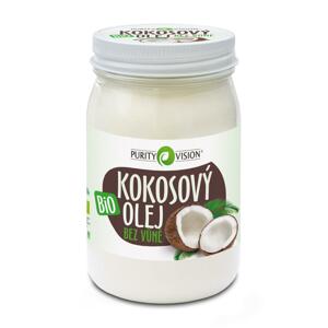 Purity Vision Bio Kokosový olej bez vůně ve skle 420 ml