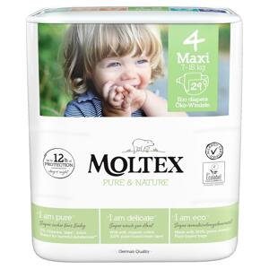 Moltex Dětské plenky Maxi 7-18 kg Pure & Nature 29 ks