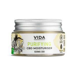 Pura Vida Organic CBD Hydratační krém, Purifying, 820 mg 30 ml