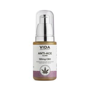 Pura Vida Organic CBD Pleťový elixír, Anti-age, 120 mg 30 ml