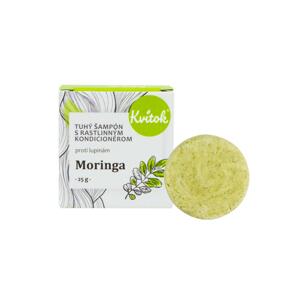 Kvitok Tuhý šampon s rostlinným kondicionérem, Moringa 25 g