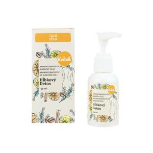 Kvitok Aromaterapeutický masážní olej, Hloubkový detox 50 ml