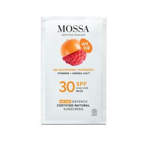 MOSSA Pleťový krém na opalování SPF 30, 365 DAYS DEFENCE 2 ml