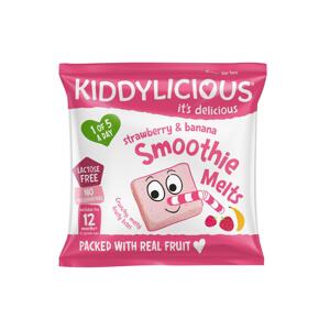 KIDDYLICIOUS Smoothie Melts ovocné polštářky z ovocné polštářky z jahod a banánu 6 g