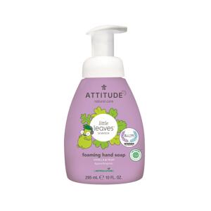 Attitude Dětské pěnivé mýdlo na ruce Little leaves s vůní vanilky a hrušky  295 ml