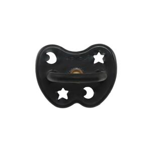 HEVEA Ortodontický dudlík z přírodního kaučuku Outer Space Black 1 ks, 3 - 36 M