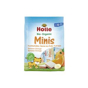 Holle Organické minis banánové s pomerančem 125 g