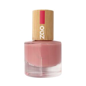 ZAO Lak na nehty 677 La vie en rose 8 ml