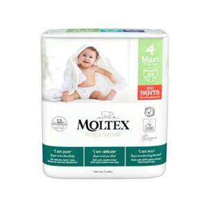 Moltex Natahovací plenkové kalhotky Pure & Nature Maxi 7-12 kg 22 ks