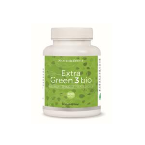 Nástroje Zdraví Extra green 3 Bio chlorella, spirulina, mladý ječmen, tablety 400 ks, 100 g