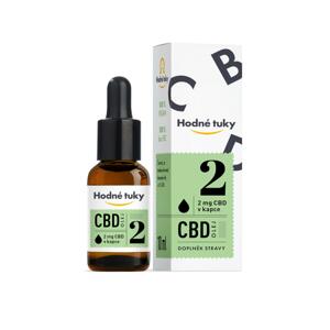 Hodné tuky CBD olej 6% 10 ml