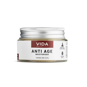 Pura Vida Organic CBD Hydratační krém, Anti age, 1000 mg 30 ml