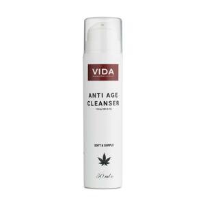 Pura Vida Organic CBD Čisticí mléko, Anti age, 150 mg 50 ml