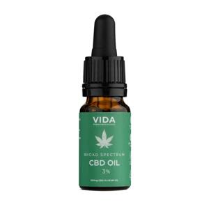 Pura Vida Organic CBD olej 3%, Broad spectrum 30 ml