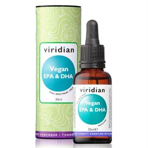 Viridian Vegan EPA & DHA, kapky 30 ml