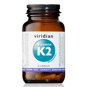 Viridian Vitamín K2, kapsle 30 ks