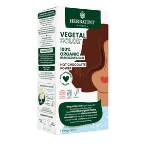 HERBATINT VEGETAL COLOUR Bio rostlinná barva na vlasy HOT CHOCOLATE POWER 100 g