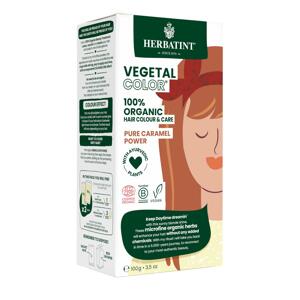 HERBATINT VEGETAL COLOUR Bio rostlinná barva na vlasy PURE CARAMEL POWER 100 g