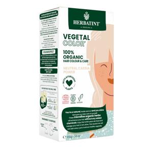 HERBATINT VEGETAL COLOUR Bio rostlinná barva na vlasy NEUTRAL CASSIA POWER 100 g