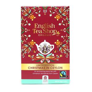 English Tea Shop Sada čajů Vánoce na Cejlonu, bio 40 g, 20 ks