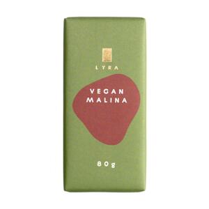 LYRA Vegan čokoláda Malina 80 g