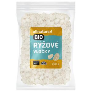 Allnature Rýžové vločky BIO  200 g