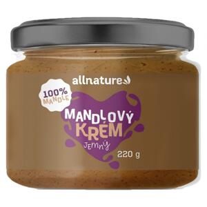 Allnature Mandlový krém  220 g