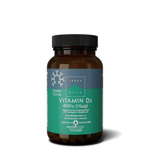 Terranova Health Vitamin D3 400 iu pro děti 50 ks