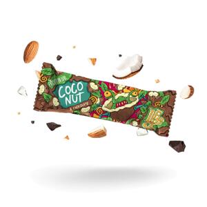 Lifelike Protein bar Coconut chocolate  50 g