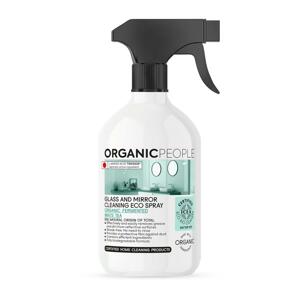 Organic People Eko čisticí sprej na sklo a zrcadla - Organický fermentovaný bílý čaj 500 ml