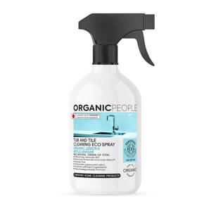 Organic People Eko čisticí sprej do koupelny - Organický citrón a jablečný ocet 500 ml